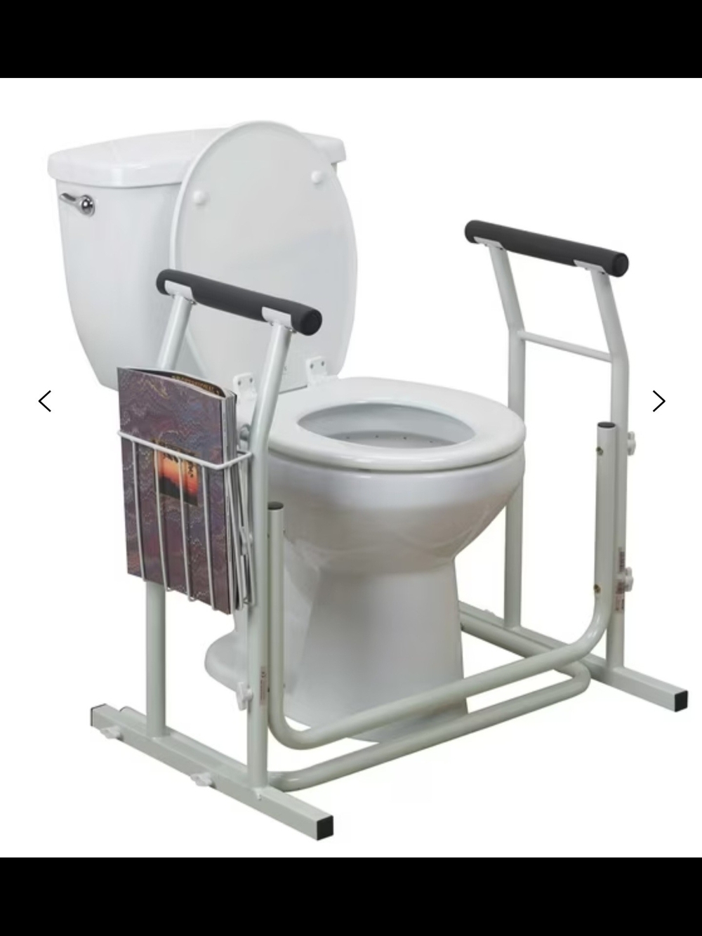 Drive Stand Alone Toilet Safety Rail Assist Handle Bathroom Safety Mobility
